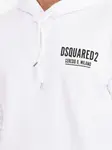 Худи с принтом логотипа DSQUARED2, белый - фото 3