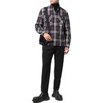 Рубашка мужская темно-синяя Burberry, темно-синий - фото 2