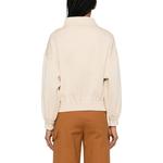 Свитшот с длинным рукавом на молнии MaxMara, бежевый - фото 6