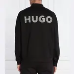 Толстовка дрохомбер стандартного кроя Hugo, черный - фото 2