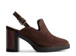 Туфли Bernardo Neza Platform Pump, Chocolate Suede - фото 3