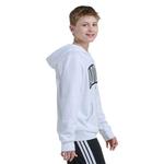 Детский худи с длинным рукавом Adidas, White - фото 4