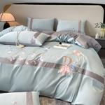 LUOLAI HOME Комплект постельного белья, 150 см, 4 предмета - фото 9