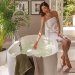 Душевое полотенце MÖVE, 80x150 см, цвет Beere - фото 3