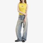 Футболка без рукавов Acne Studios, желтый - фото 4