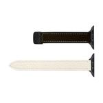 Ремешок Apple совместимый кожаный IBOANN, умбра и абрикос - фото 8