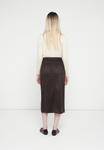 Юбка ONLY ONLNALA LIFE SLIT SKIRT , Dark Brown - фото 3