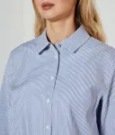 Рубашка 58 b58bella Loose fit Joop!, синий - фото 4