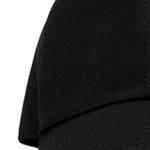 Lanvin Хлопковая бейсболка унисекс черная, Black - фото 4