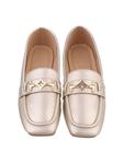 Мокасины Ital-Design, золотой - фото 4
