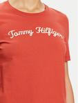 Футболка regular fit Script WW0WW42589 Tommy Hilfiger, красный - фото 4