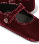 Бархатные балетки PèPè, Bordeaux - фото 4