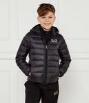 Пуховик Regular fit Ea7, черный - фото