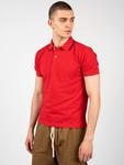 Экологичная рубашка-поло для мужчин Geox, красный - фото 2