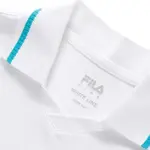 FILA KIDS Поло ss24 standard white для подростков - фото 5