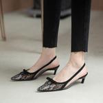 Туфли на высоком каблуке женские черный Cameido - фото 4