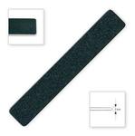 Прямоугольная пилочка для ногтей, черная Top Choice - фото