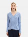 Свитер TOM TAILOR, Light blue - фото 2