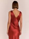 Платье миди Amelia из сатина Rewritten, Chilli Red - фото 5