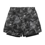 LINING Спортивные шорты унисекс черно-серого цвета - фото 3