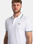 Футболка LACOSTE, White - фото 3
