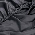 Простыня на резинке Erwin Müller 202589, антрацит - 140 х 200 см - фото 3