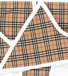 Бикини в винтажную клетку Burberry, бежевый - фото 3