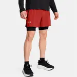 Шорты Under Armour Launch 5Inch 2-Inch-1, красный - фото