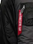 Бомбер MA-1 с вышивкой Alpha Industries, черный - фото 5
