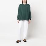 Свитшот женский зеленый Adidas - фото 2