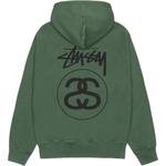 Свитшот с капюшоном Stock Link Pigment Dyed Unisex Stussy, Natural - фото 5