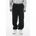 Джоггеры P-OVADY из двойной ткани Diesel, Black - фото