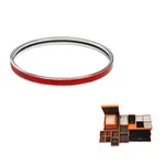 HERMES Эмалевые браслеты Women's Red/Silver - фото