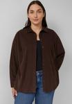 Блуза s.Oliver Button-down blouse, Dunkelbraun/Brown - фото 5