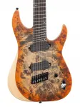 Электрогитара Schecter Reaper-7 Multiscale 7MS, цвет Inferno Burst - фото 3
