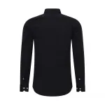 Рубашка с длинными рукавами Rusty Neal и галстуком, серый - фото 2