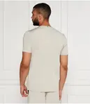 Футболка Check Touch Slim fit Boss Green, бежевый - фото 3