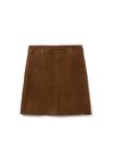 Юбка PIOMBO A-line skirt, Light Brown - фото 5