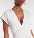 Шелковое платье Бурано Max Mara, Bianco Seta - фото 4