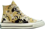 Кроссовки Converse Wmns Chuck 70 High Hybrid Floral, желтый - фото