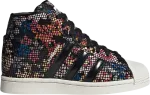 Кроссовки Adidas Wmns Superstar Up 'Floral Twist', черный - фото