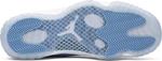 Кроссовки Air Jordan 11 Retro Low UNC, белый - фото 4