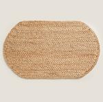 Коврик для мисок для собак Zara Home Jute, бежевый - фото