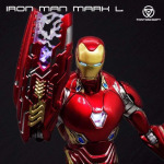 Коллекционная фигурка Comicave Studios 1:12 Scale Iron Man Mark L - фото 4