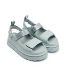 Сандалии с золотистым блеском Ugg, синий - фото 3