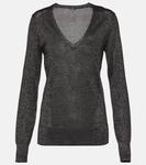 Свитер с люрексом Joseph, черный - фото