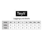 Женские леггинсы для гимнастики Teyli Push Up, черный - фото 6