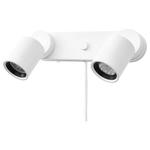 Двойной настенный светильник Ikea Nymane, белый - фото 2