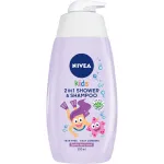 Nivea Kids гель-шампунь для девочек 2в1, 500 мл - фото