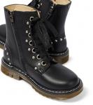 Кожаные ботильоны Sid Hi Stud Pom d'Api, черный - фото 4